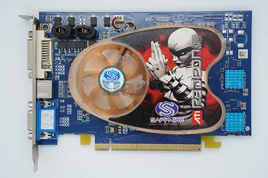 蓝宝石SAPPHIRE Radeon X800 GTO 128MB AGP显示卡（ATI Radeon X800GTO芯片）